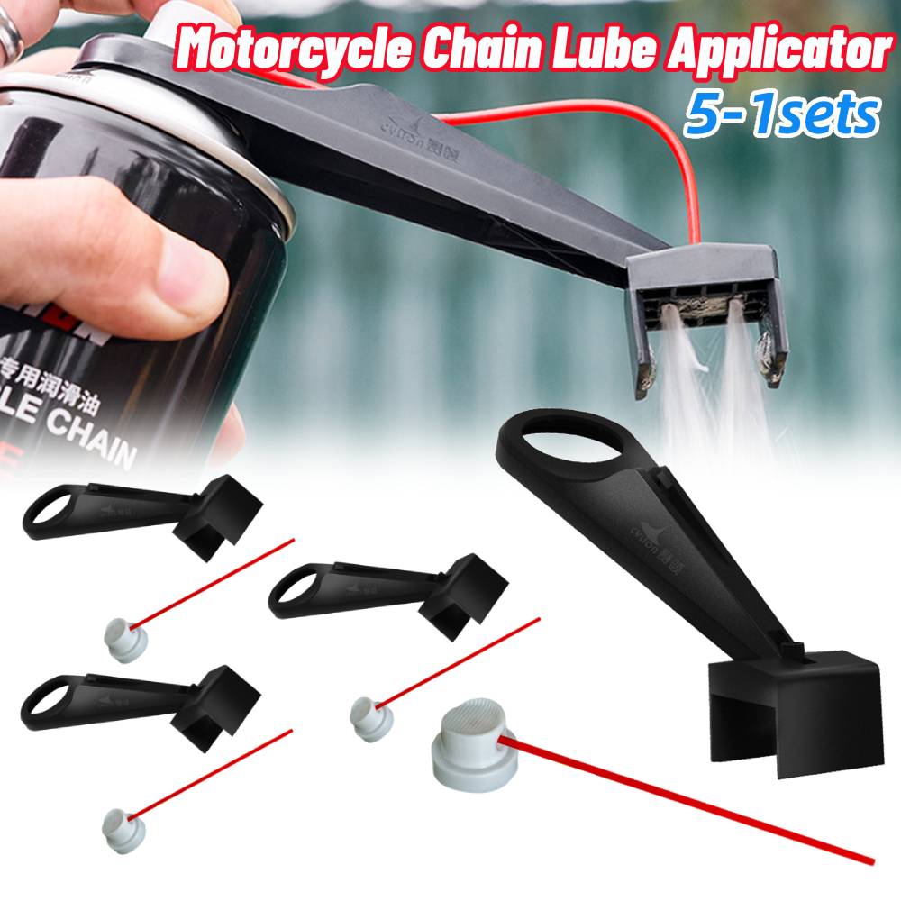 Motorcycle Gear Oil For Chain - เครื่องพ่นน้ำมันโซ่มอเตอร์ไซค์ อุปกรณ์ทาน้ำมันโซ่มอเตอร์ไซค์ ป้องกันเลอะเทอะ พร้อมแว็กซ์โซ่และอุปกรณ์ทำความสะอาดโซ่ อุปกรณ์ทำความสะอาดโซ่อุปกรณ์บำรุงรักษาโซ่มอเตอร์ไซค์ เครื่องพ่นน้ำมันโซ่แบบพกพา