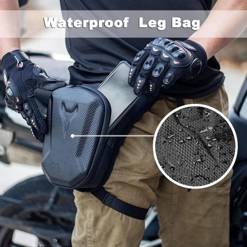 Motorcycle Gear Companies - กระเป๋าข้างรถมอเตอร์ไซค์กันน้ำ กระเป๋าคาดเอว กระเป๋าสะพายข้างสำหรับนักขี่มอเตอร์ไซค์ อุปกรณ์มอเตอร์ครอสสำหรับผู้ชายและผู้หญิง