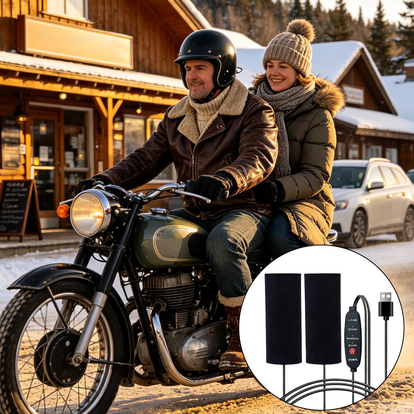 ปลอกหุ้มมือจับมอเตอร์ไซค์แบบมี - Handlebar Grip Heated บทวิจารณ์และราคา