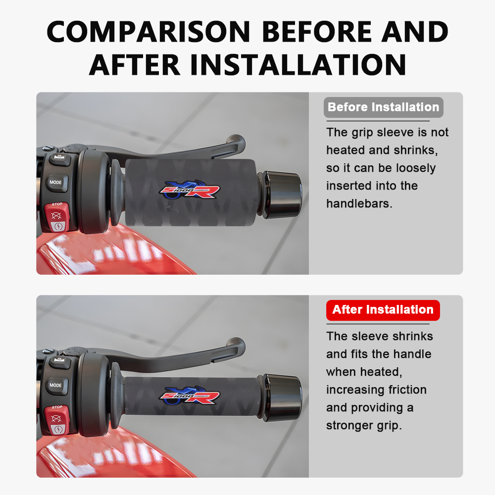ปลอกแฮนด์มอเตอร์ไซค์แบบหดด้วยค - Handlebar Grip Heated บทวิจารณ์และราคา