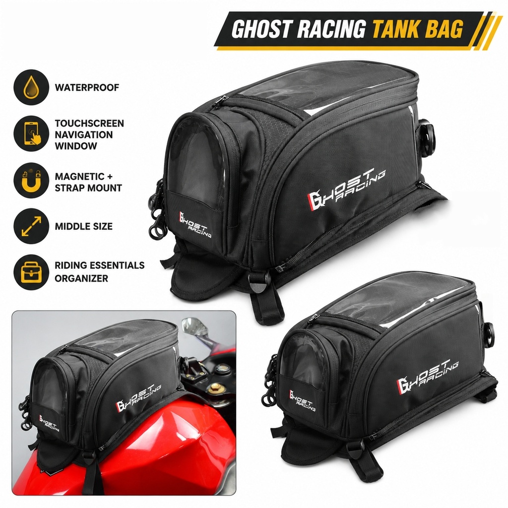 กระเป๋าสะพายข้างติดถังน้ำมันมอ - Motorcycle Gear Companies บทวิจารณ์และราคา