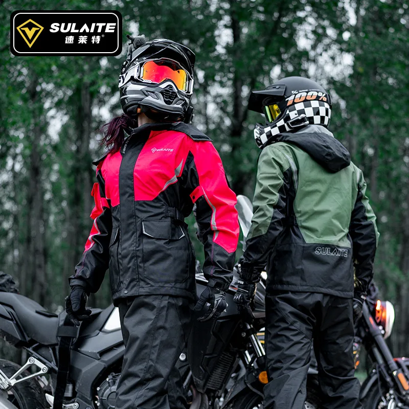 ชุดกันฝนสำหรับผู้ขับขี่รถจักรย - Motorcycle Gear Mens บทวิจารณ์และราคา
