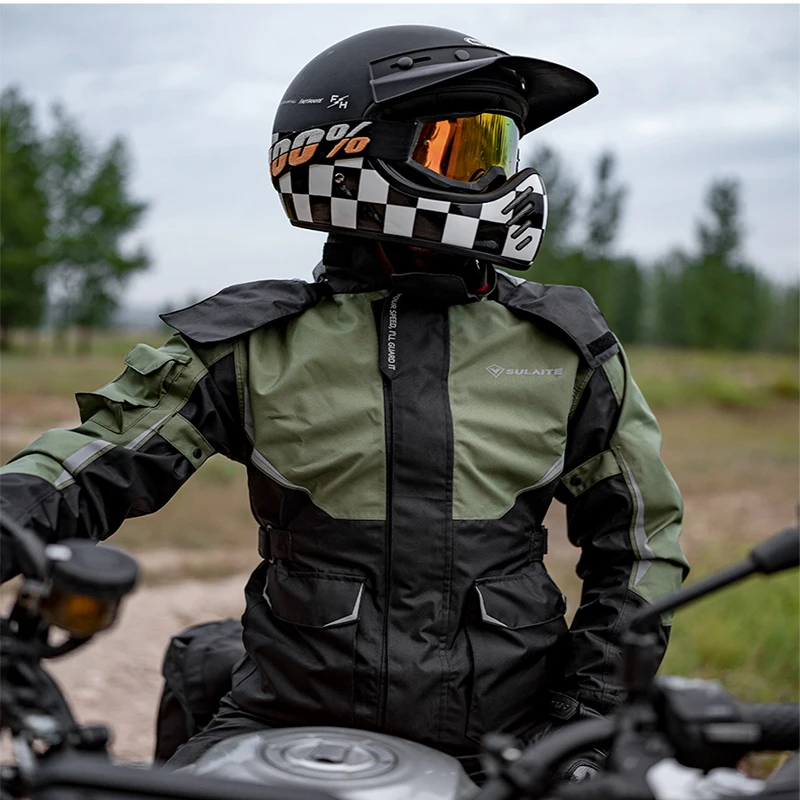 ชุดกันฝนสำหรับผู้ขับขี่รถจักรย - Motorcycle Gear Mens บทวิจารณ์และราคา