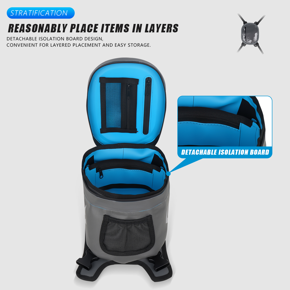 กระเป๋าใส่ถังน้ำมันด้านหน้ารถจ - Motorcycle Gear Companies บทวิจารณ์และราคา