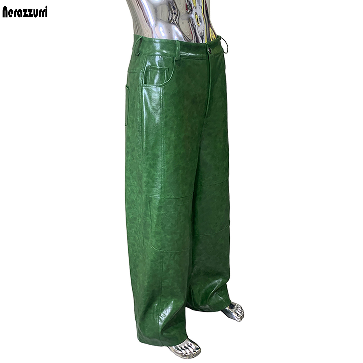 กางเกงขายาวทรงหลวมกันน้ำสีเขีย - Motorcycle Gear Mens บทวิจารณ์และราคา