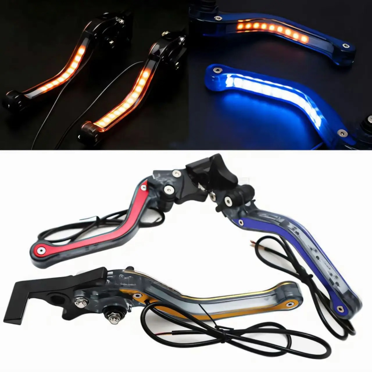 คันคลัตช์และเบรกมอเตอร์ไซค์แบบ - Motorcycle Gear Lever Extender บทวิจารณ์และราคา