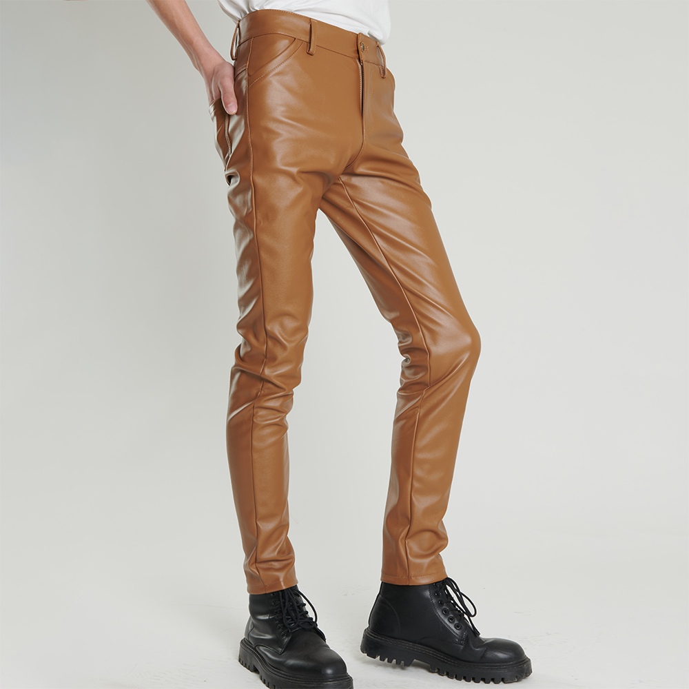 กางเกงหนังผู้ชายทรงสกินนี่เข้า - Motorcycle Gear Mens บทวิจารณ์และราคา