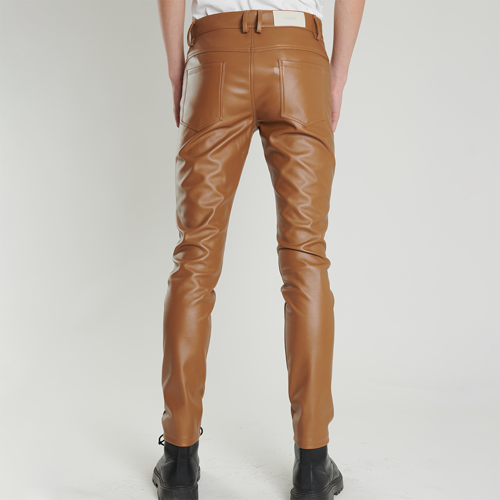 กางเกงหนังผู้ชายทรงสกินนี่เข้า - Motorcycle Gear Mens บทวิจารณ์และราคา
