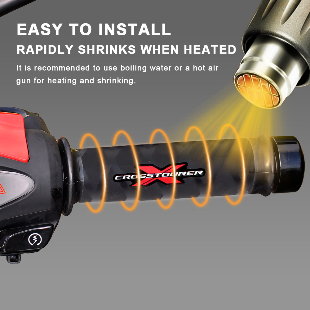 ยางหุ้มแฮนด์มอเตอร์ไซค์แบบหดได - Handlebar Grip Heated บทวิจารณ์และราคา