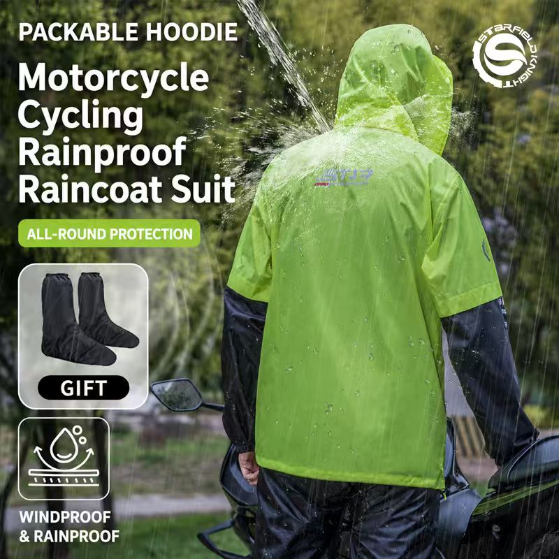 SFK เสื้อกันฝนสำหรับขี่มอเตอร์ - Motorcycle Gear Mens บทวิจารณ์และราคา